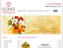 Tablet Screenshot of floresenmendoza.com.ar